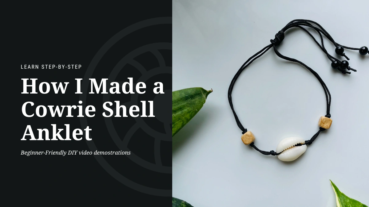 Cowrie Shell Anklet
